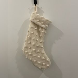 West elm wool felt stocking
